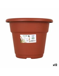 Plant pot Lechuza 40 x 40 x 76 cm Silver (1 Unit) | Tienda24 Tienda24.eu