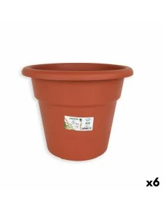 Blumentopf Versa Grau Dreifach Metall (11 x 33 cm) | Tienda24 Tienda24.eu