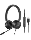 Headphones with Microphone iggual Dual Tech Black | Tienda24 Tienda24.eu