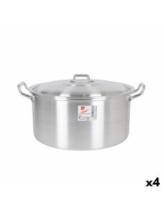 Casseruola con coperchio Alluminio 38,5 x 33 x 18,5 cm (4 Unità) da BigBuy Cooking, Tegami - Ref: S2228156, Precio: 59,21 €, ...