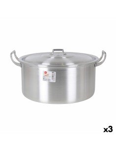 Casserole Quttin 139494 With lid Steel Ø 16 x 7 cm (6 Units) (16 cm) (1,5 L) | Tienda24 Tienda24.eu