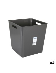 Caixa de Armazenamento Versa Castanho | Tienda24 Tienda24.eu