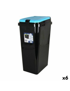 Cubo para la Basura Tontarelli 44 L Negro | Tienda24 Tienda24.eu