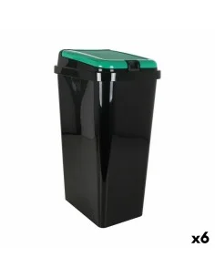 Caixote de Lixo para Reciclagem Tontarelli Verde 45 L (6 Unidades) de Tontarelli, Caixas de reciclagem em casa - Ref: S222827...