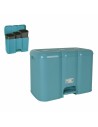 Waste bin Tontarelli Patty Blue (4 Units) | Tienda24 Tienda24.eu