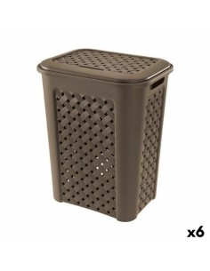 Multi-purpose basket Tropical Brown Cardboard 60 L 35 x 57 x 35 cm (12 Units) | Tienda24 Tienda24.eu