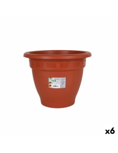 Maceta Autorriego Stefanplast Orfeo Terracota Plástico 29 x 29 x 29 cm (6 Unidades) | Tienda24 Tienda24.eu