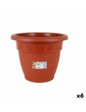 Vaso Dem Squares Rotonda Marrone 41,5 x 33 cm (6 Unità) da Dem, Vasi tradizionali - Ref: S2228446, Precio: €17.46, Descuento: %