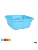 Bassine Dem Colors 6 L 30 x 30 x 12 cm (12 Unités) | Tienda24 Tienda24.eu