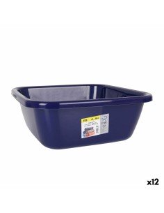 Washing-up Bowl Dem Colors 10 L 34 x 34 x 13,5 cm (12 Units) | Tienda24 Tienda24.eu