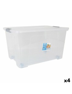 Conjunto de Baús 45 x 30 x 29 cm Tecido Sintético Madeira (2 Peças) | Tienda24 Tienda24.eu