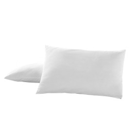 Funda de almohada Alexandra House Living Blanco 50 x 80 cm (2 Unidades) de Alexandra House Living, Sábanas y fundas de almoha...