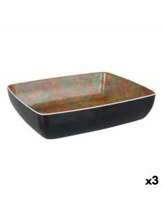 Dessertteller La Mediterránea Everett 20,5 x 20,5 x 2 cm (48 Stück) | Tienda24 Tienda24.eu