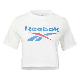 Camiseta de Manga Corta Mujer Reebok RI BL CROP TEE HT6207