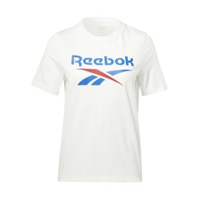 Camiseta de Manga Corta Mujer Reebok TEE HT6203 Blanco