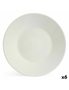 Assiette creuse Quid Select Oblongue Blanc Plastique 18 x 10,5 x 3 cm (12 Unités) | Tienda24 Tienda24.eu