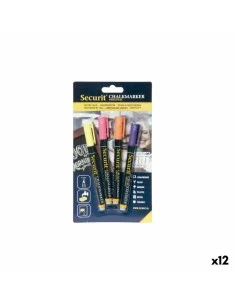 Rotulador para Pizarra Bic Velleda 4 Unidades Blanco (5 Piezas) (4 Unidades) | Tienda24 Tienda24.eu