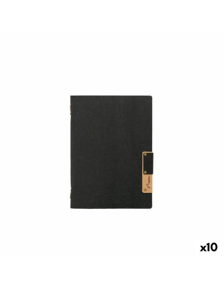 Suportes para menus Securit Resistente à água 24,9 x 17,5 cm Preto | Tienda24 Tienda24.eu