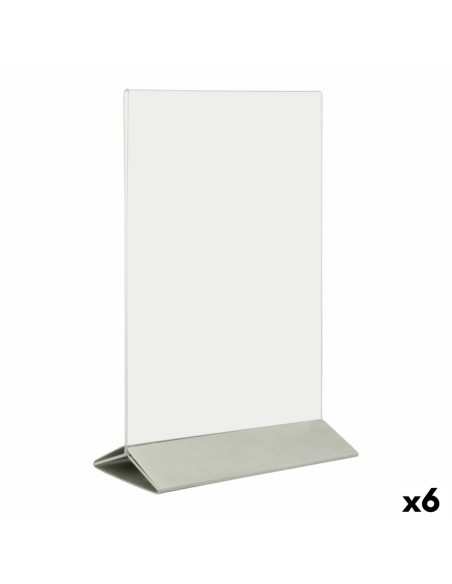 Panneau Securit Transparent Avec support 24,3 x 15 x 7,4 cm | Tienda24 Tienda24.eu