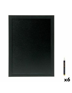 Ardoise Securit Avec support Lot 9 x 10,5 cm 6 Unités | Tienda24 Tienda24.eu