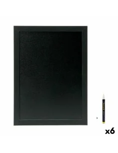 Ardoise Securit Woody Teck Mural Noir 80 x 60 cm de Securit, Panneaux signalétiques - Ref: S2229038, Precio: 143,37 €, Descue...