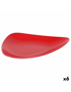 Piatto da pranzo Inde Rosso 31 x 25 x 4 cm (6 Unità) da Inde, Piatti e teglie - Ref: S2229045, Precio: €26.44, Descuento: %