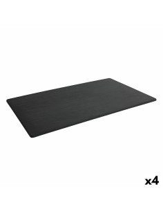 Plateau Inde Africa Noir Mélamine 50 x 30 x 0,7 cm (4 Unités) de Inde, Plats et plateaux - Ref: S2229057, Precio: 66,66 €, De...