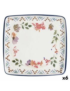 Bol Ariane Artisan Cerámica Blanco 12 cm (6 Unidades) | Tienda24 Tienda24.eu