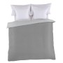 Housse de Couette Alexandra House Living Gris perlé 240 x 220 cm de Alexandra House Living, Couettes et housses de couette - ...