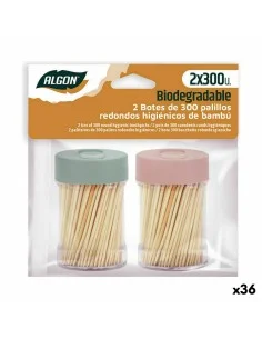 Tooth Picks Algon Wood 600 Pieces (18 Units) | Tienda24 Tienda24.eu