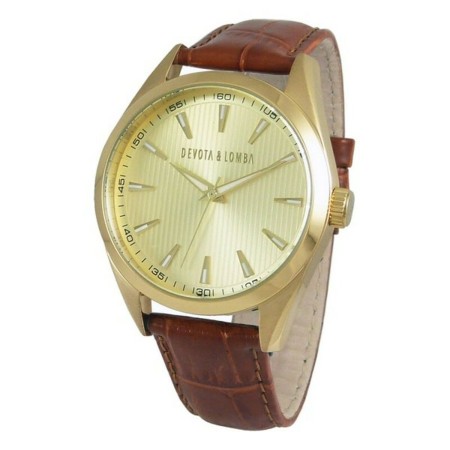 Montre Homme Devota & Lomba DL014ML-02BRGOLD (Ø 40 mm) de Devota & Lomba, Montres bracelet - Réf : S0334211, Prix : 31,86 €, ...