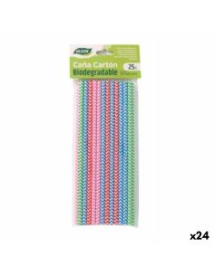 Straws Algon kraft paper 50 Pieces 24 Units | Tienda24 Tienda24.eu