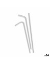 Straws Algon Cardboard White 25 Pieces 24 Units | Tienda24 Tienda24.eu