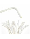 Straws Algon Cardboard White 25 Pieces 24 Units | Tienda24 Tienda24.eu