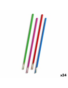 Straws Algon Cardboard White 25 Pieces 24 Units | Tienda24 Tienda24.eu