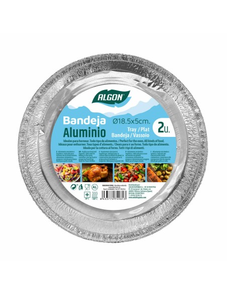 Tablettset Algon kreisförmig Huhn 18,5 x 5 cm (24 Stück) | Tienda24 Tienda24.eu