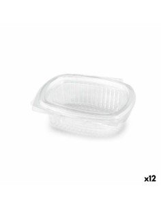 Contenitore per Conservare gli Alimenti Algon Riutilizzabile 250 ml Trasparente Ovale 14 x 11 x 4,5 cm (12 Unità) da Algon, S...