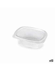 Set of Kitchen Dishes Disposable Squared Aluminium 20,5 x 6,5 x 20,5 cm (12 Units) | Tienda24 Tienda24.eu