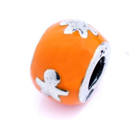 Ladies' Beads Viceroy VMM0093-04 Orange 1 cm by Viceroy, Bead Charms - Ref: S0336024, Price: 14,02 €, Discount: %