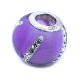 Perle de verre Femme Viceroy VMM0311-27 Violet 1 cm de Viceroy, Charms et perles - Réf : S0336080, Prix : 18,69 €, Remise : %