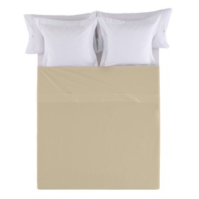 Drap Alexandra House Living Beige Camel 220 x 270 cm de Alexandra House Living, Draps et taies d'oreiller - Réf : D1600824, P...