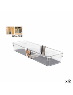 Organizador para Cubiertos Marrón Metal Jacinto de agua 20 x 30 x 20 cm (12 Unidades) | Tienda24 Tienda24.eu