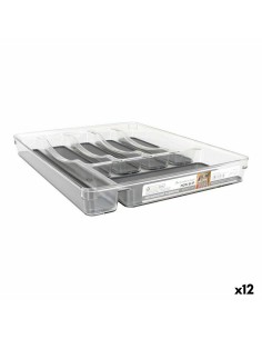 Porte-serviettes Argenté Métal 19,3 x 6,5 x 19,3 cm (6 Unités) | Tienda24 Tienda24.eu