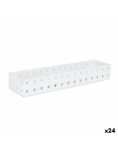 Contenitori per Cassetti Confortime Bianco 27,6 x 6,6 x 4,3 cm (24 Unità) da Confortime, Contenitori senza coperchio - Ref: S...