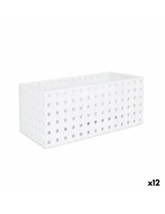 Organizador de Cajones Confortime Base antideslizante Blanco 24,5 x 9,5 x 5 cm (24 Unidades) | Tienda24 Tienda24.eu