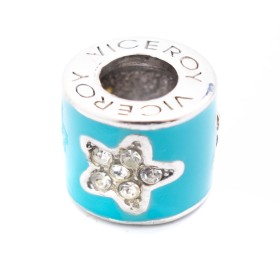 Perle de verre Femme Viceroy VMM0306-24 Bleu 1 cm de Viceroy, Charms et perles - Réf : S0337189, Prix : 15,06 €, Remise : %