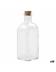 Aceitera La Mediterránea Bell 1 L Silicona Vidrio de Borosilicato (4 Unidades) | Tienda24 Tienda24.eu