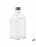 Bouteille en Verre La Mediterránea 1 L (12 Unités) | Tienda24 Tienda24.eu