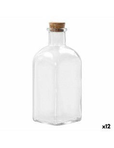 Ensemble salière et poivrier DKD Home Decor 13 x 6,5 x 25 cm Transparent 500 ml Verre Borosilicaté | Tienda24 Tienda24.eu