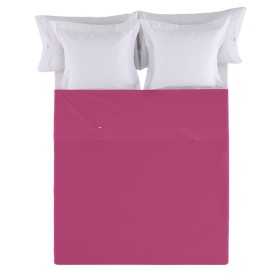 Sábana Encimera Alexandra House Living Fucsia 260 x 270 cm de Alexandra House Living, Sábanas y fundas de almohada - Ref: D16...